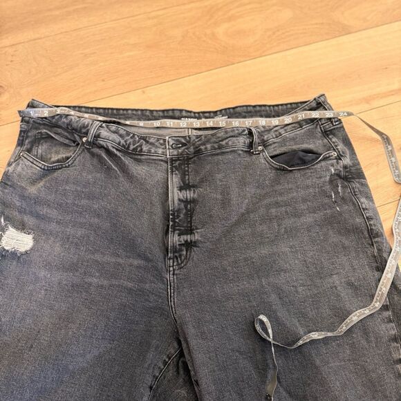 Old Navy Women's High-Waisted Og Straight  Jeans PLUS SIZE - Picture 11 of 11